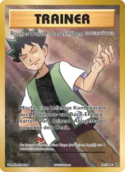 Pokémon-Karte Rockos Durchhaltevermögen 107/108