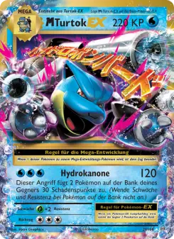 Pokémon-Karte M-Turtok EX 022/108