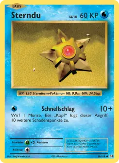 Pokémon-Karte Sterndu 030/108