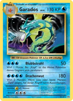 Pokémon-Karte Garados 034/108