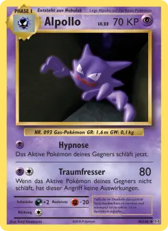 Pokémon-Karte Alpollo 048/108