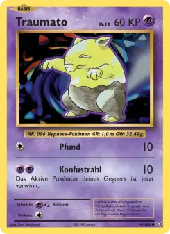 Pokémon-Karte Traumato 049/108
