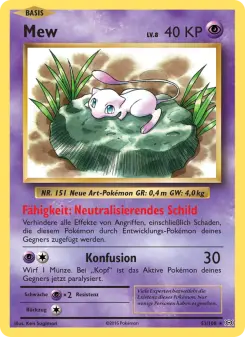 Pokémon-Karte Mew 053/108