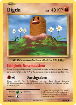 Pokémon-Karte Digda 055/108