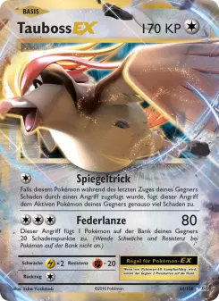 Pokémon-Karte Tauboss EX 064/108