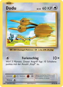 Pokémon-Karte Dodu 069/108