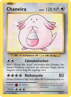 Pokémon-Karte Chaneira 070/108