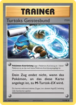 Pokémon-Karte Turtoks Geistesbund 073/108