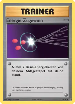 Pokémon-Karte Energie-Zugewinn 077/108