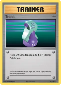 Pokémon-Karte Trank 083/108