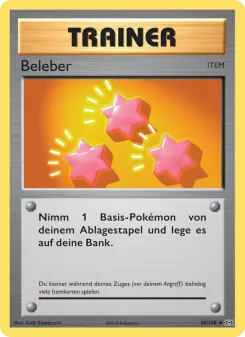 Pokémon-Karte Beleber 085/108