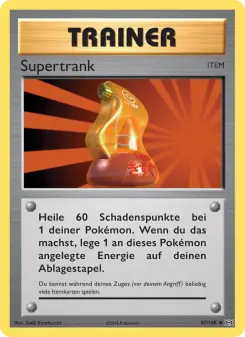 Pokémon-Karte Supertrank 087/108