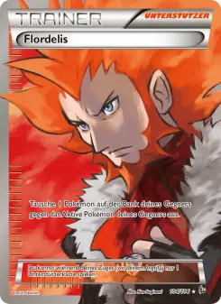 Pokémon-Karte Flordelis 104/106