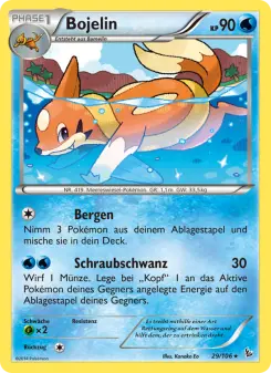 Pokémon-Karte Bojelin 029/106