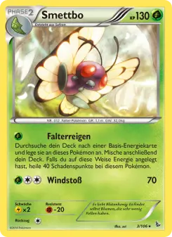Pokémon-Karte Smettbo 003/106