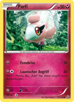 Pokémon-Karte Parfi 067/106