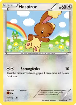 Pokémon-Karte Haspiror 084/106