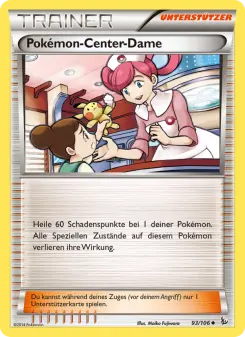 Pokémon-Karte Pokémon-Center-Dame 093/106