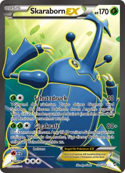 Pokémon-Karte Skaraborn EX 105/111