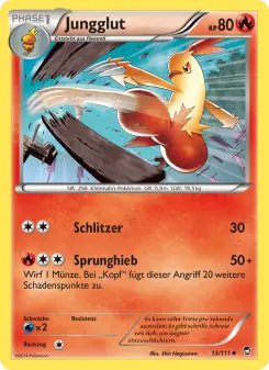 Pokémon-Karte Jungglut 013/111