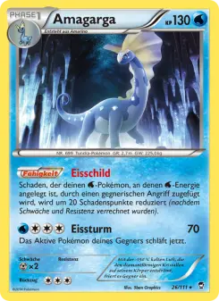 Pokémon-Karte Amagarga 026/111