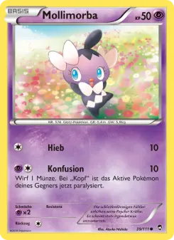 Pokémon-Karte Mollimorba 039/111
