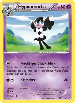 Pokémon-Karte Hypnomorba 040/111