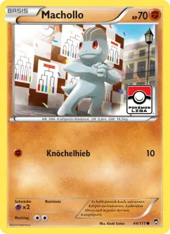 Pokémon-Karte Machollo 044/111
