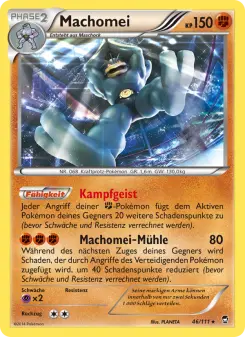 Pokémon-Karte Machomei 046/111