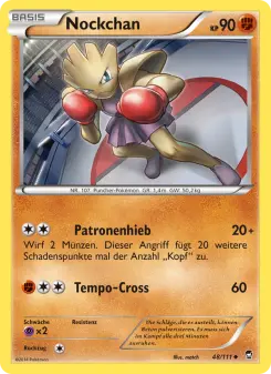 Pokémon-Karte Nockchan 048/111