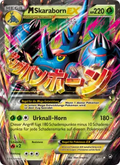 Pokémon-Karte M Skaraborn EX 005/111