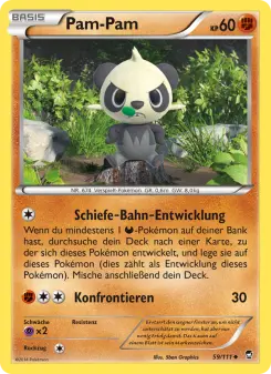Pokémon-Karte Pam-Pam 059/111