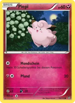 Pokémon-Karte Piepi 069/111