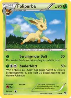 Pokémon-Karte Folipurba 007/111