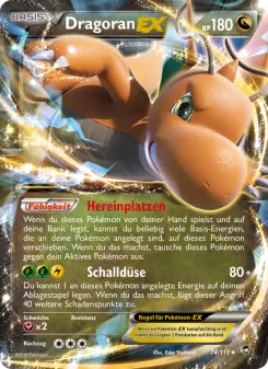 Pokémon-Karte Dragoran EX 074/111
