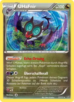 Pokémon-Karte UHaFnir 077/111