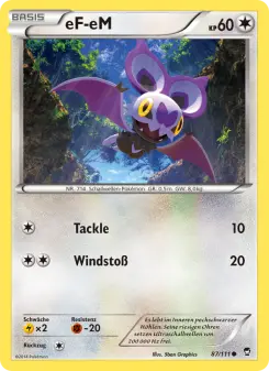 Pokémon-Karte eF-eM 087/111