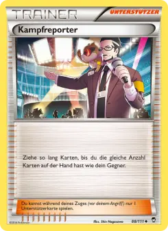 Pokémon-Karte Kampfreporter 088/111