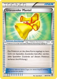 Pokémon-Karte Glänzender Mantel 099/111