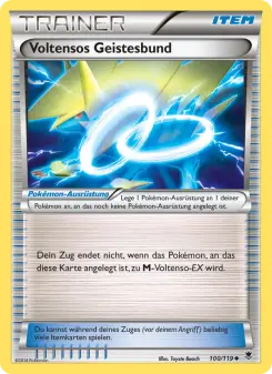 Pokémon-Karte Voltensos Geistesbund 100/119