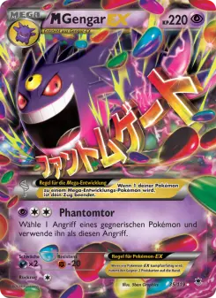 Pokémon-Karte M-Gengar EX 035/119