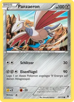 Pokémon-Karte Panzaeron 059/119