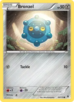 Pokémon-Karte Bronzel 060/119