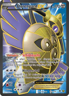 Pokémon-Karte Durengard EX 65a