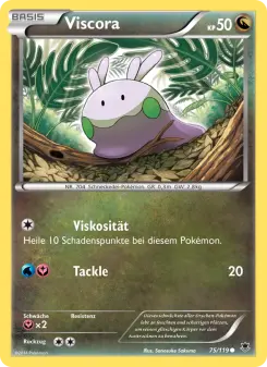 Pokémon-Karte Viscora 075/119