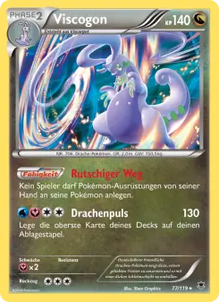 Pokémon-Karte Viscogon 077/119