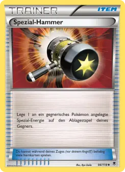 Pokémon-Karte SpezialHammer 094/119