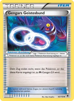 Pokémon-Karte Gengars Geistesbund 095/119