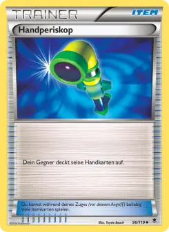 Pokémon-Karte Handperiskop 096/119