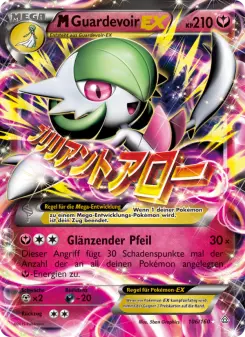Pokémon-Karte M-Guardevoir EX 106/160